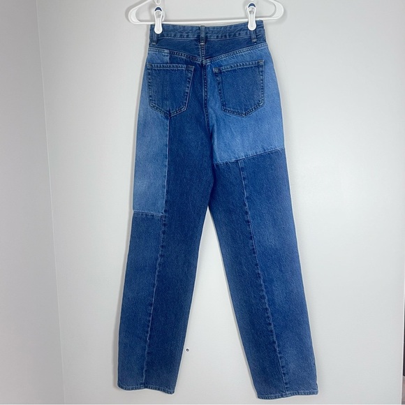 Pacsun 90's Boyfriend Patch High Rise Jeans Size 25 - Picture 6 of 11